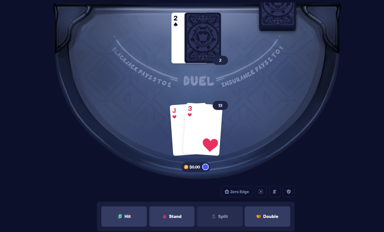What is Duel Blackjack?