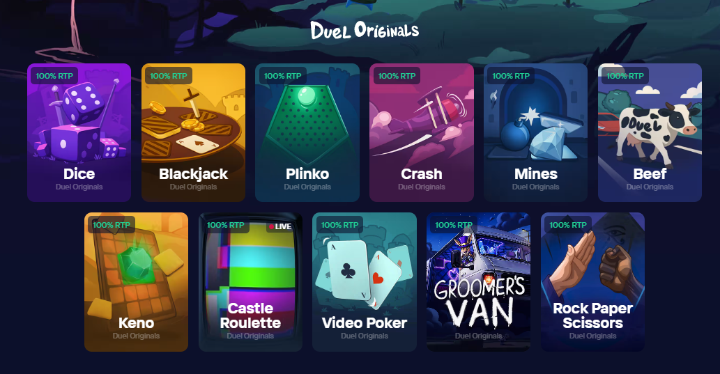 Duel Originals games